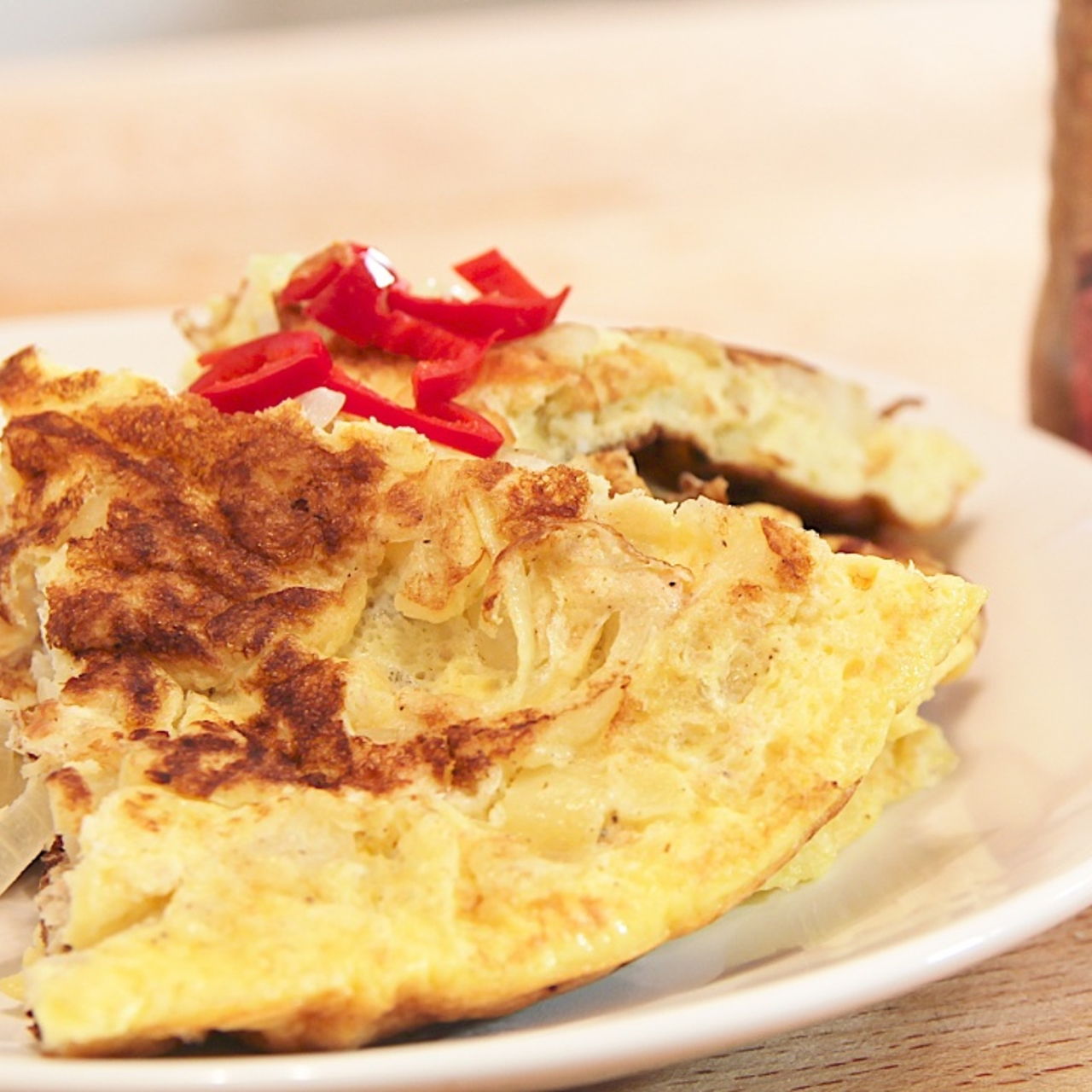 Cincalok Omelette