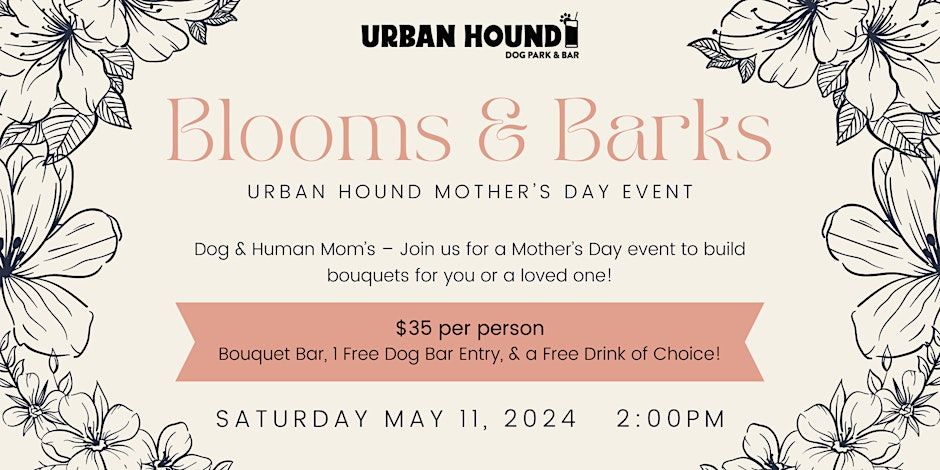 Blooms & Barks: Urban Hound Mother's Day promotional image