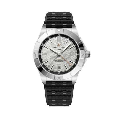 Chronomat 40 GMT Stainless Steel / Erling Haaland / Rubber