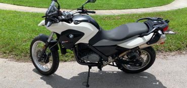 2016 BMW G650GS motorcycle for rent near North Miami, FL
