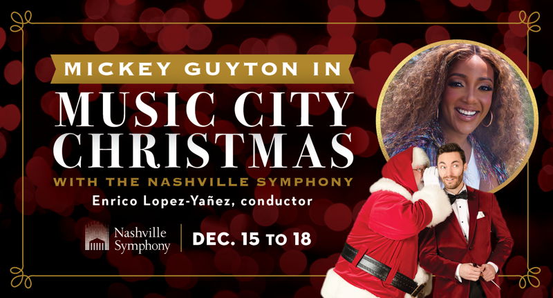 Mickey Guyton in Music City Christmas