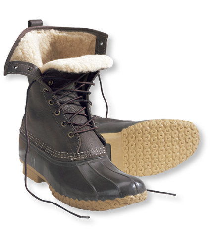 snow boots shearling