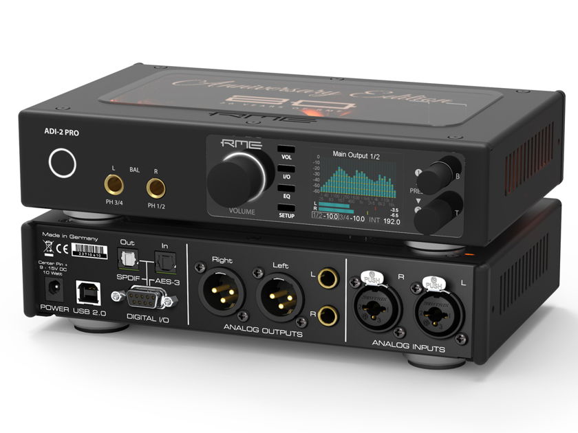 RME ADI-2 Pro Anniversary Edition PCM/DSD 768 kHz AD/DA Converter - Dealer Demo with Warranty