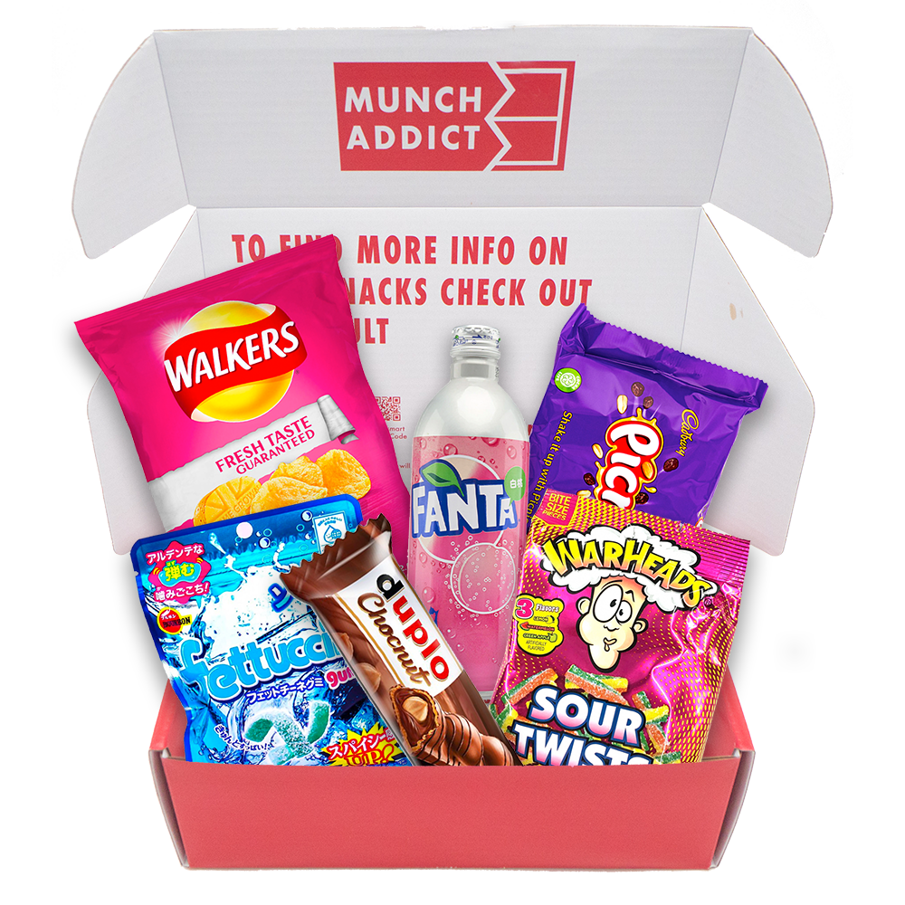 Munch Addict  Exotic International Snack Subscription Box & Gifts