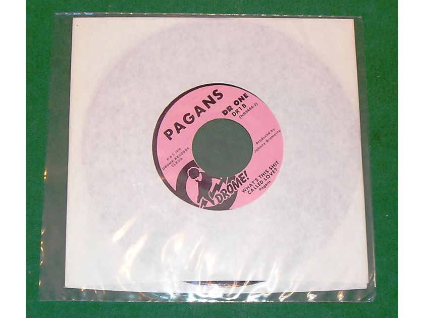 PAGANS "STREET WHERE NOBODY LIVES" - 1978 ORIGINAL DROME RECORDS "PINK LABEL" 45RPM ***MINT/UNPLAYED 10/10***