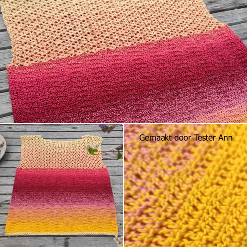 Gehaakt zomertruitje Quinty