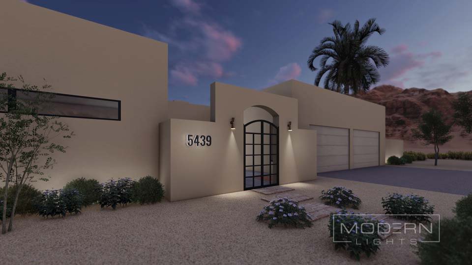 Black address house 1
