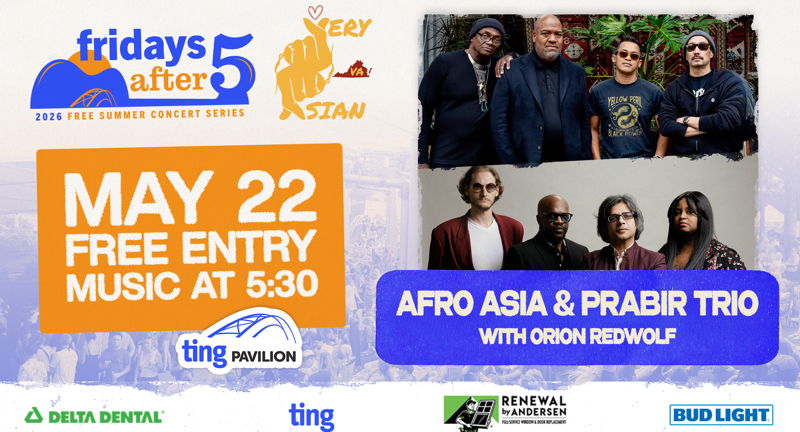 Fridays After Five: Afro Asia & Prabir Trio w/ Orion Redwolf