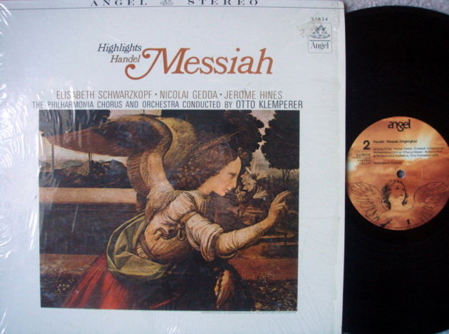 EMI Angel / KLEMPERER-SCHWARZKOPF, - Handel Messiah Hig...