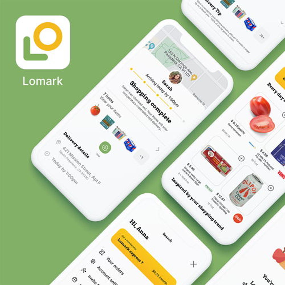 Image of Lomark app design