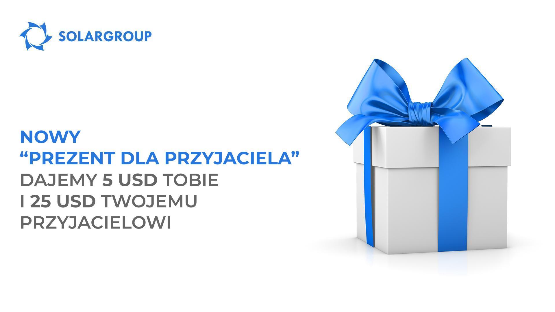 "Prezent dla przyjaciela": nowe warunki opcji