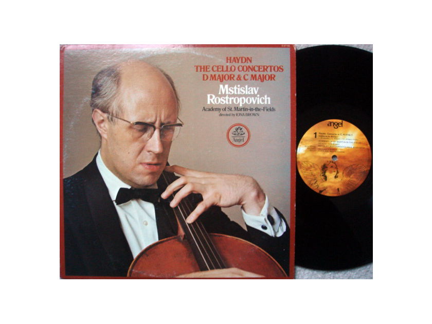EMI Angel / ROSTROPOVICH-BROWN, - Haydn Cello Concertos, EX!