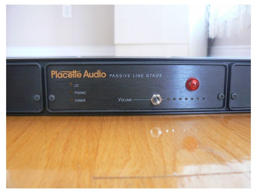 Placette passive linestage preamp Passive Linestage