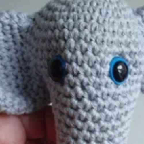 Haakpatroon rammelaar olifant