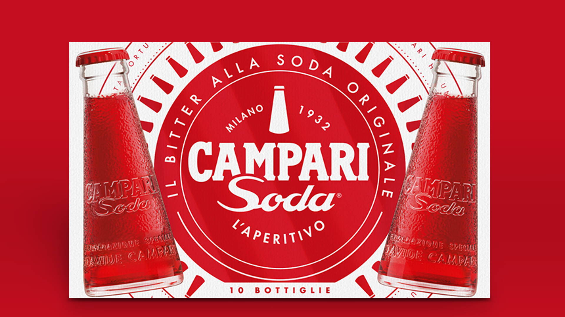 Featured image for Campari Soda's Redesign Doubles Down On An Icon