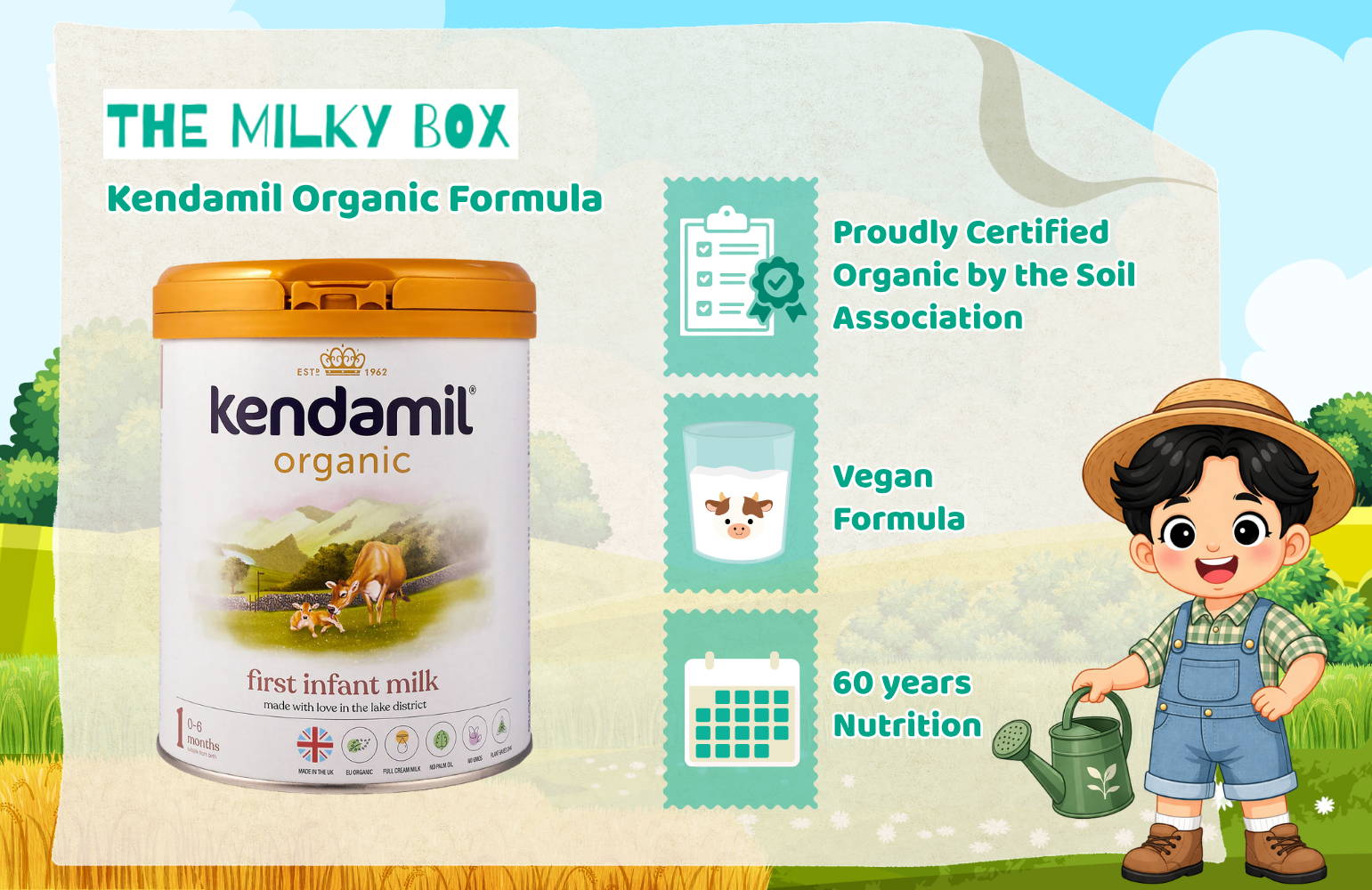 Kendamil Goat Formula | The Milky Box