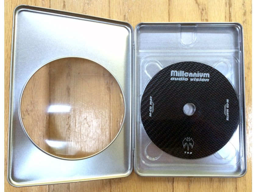 Stunning Sounding Millenium Carbon Fiber CD Mat