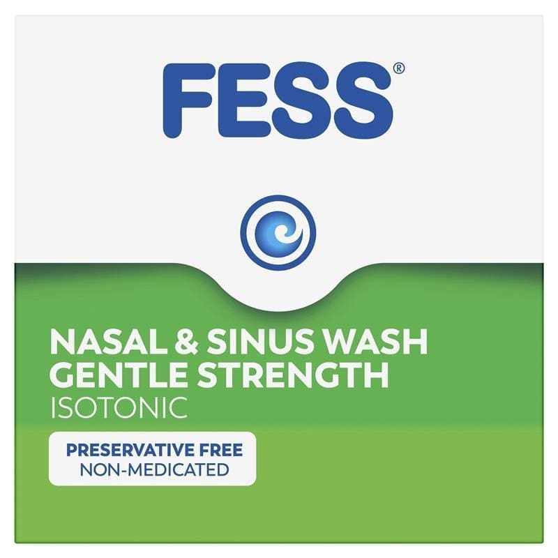 Lot of 3| Fess Nasal & Sinus Wash Gentle Strength Wash Kit 60 Sachets - Image 6