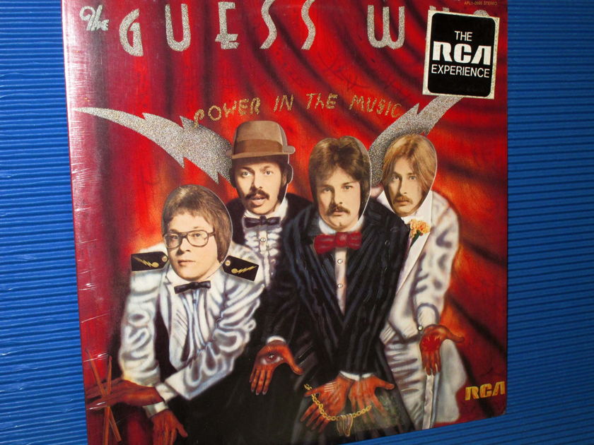 THE GUESS WHO   - "Power In The Music" -  RCA 1975 no Bar Code SEALED