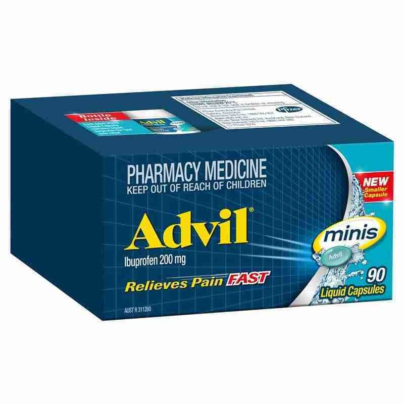 Advil Mini Liquid 90 Capsules