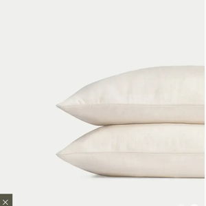Linen Bamboo Pillow Shams - Natural