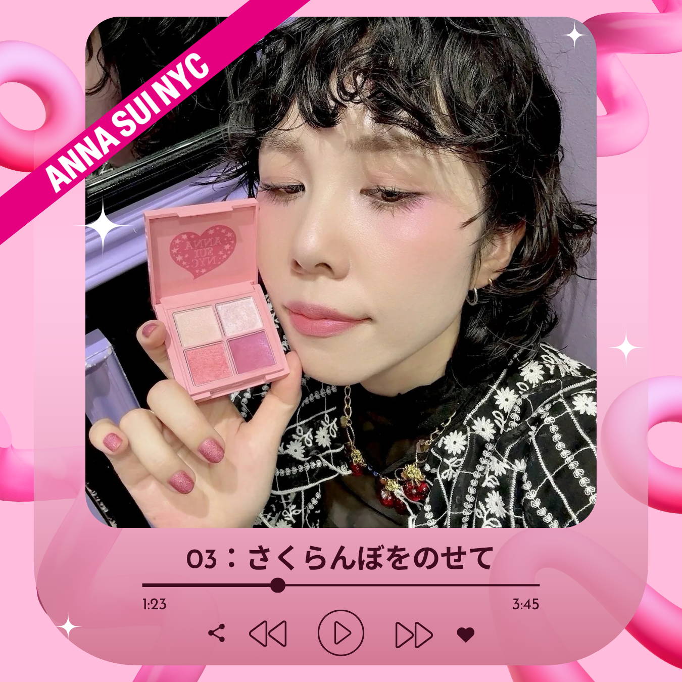 Laforet Harajuku store]ANNA SUI NYC Introducing new cosmetics