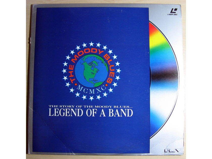 THE MOODY BLUES - THE STORY OF THE MOODY BLUES ... - LD Laser Disc POLYGRAM MUSIC VIDEO 082 775-1