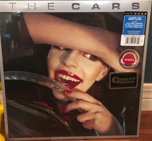 The Cars - from Rhino Records, pressed on translucent b...