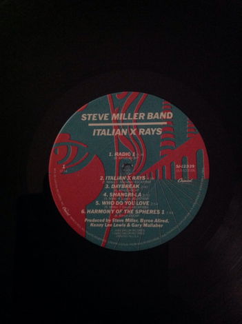 Steve Miller Band - Italian X Rays Capitol Records Wall...