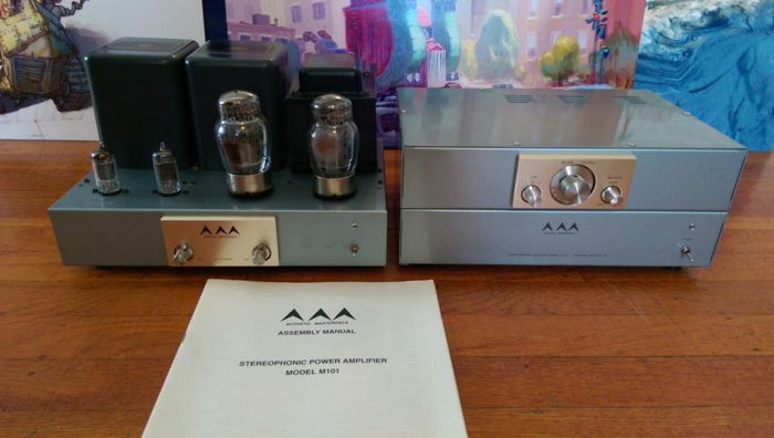 Air Tight M-101 Single-Ended Stereo Tube Amp using KT88...