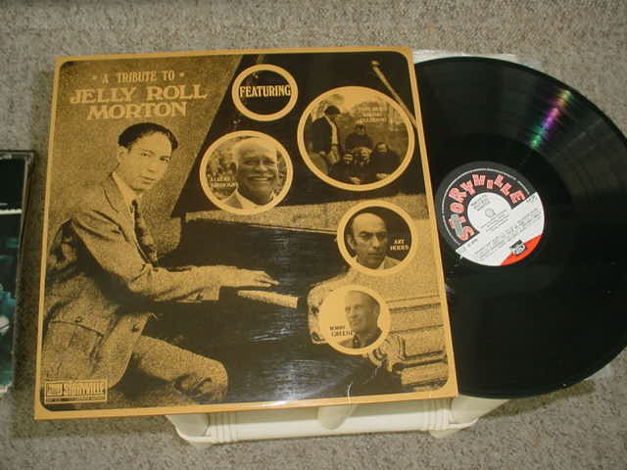 JAZZ Jelly Roll Morton - a tribute to lp record Denmark...