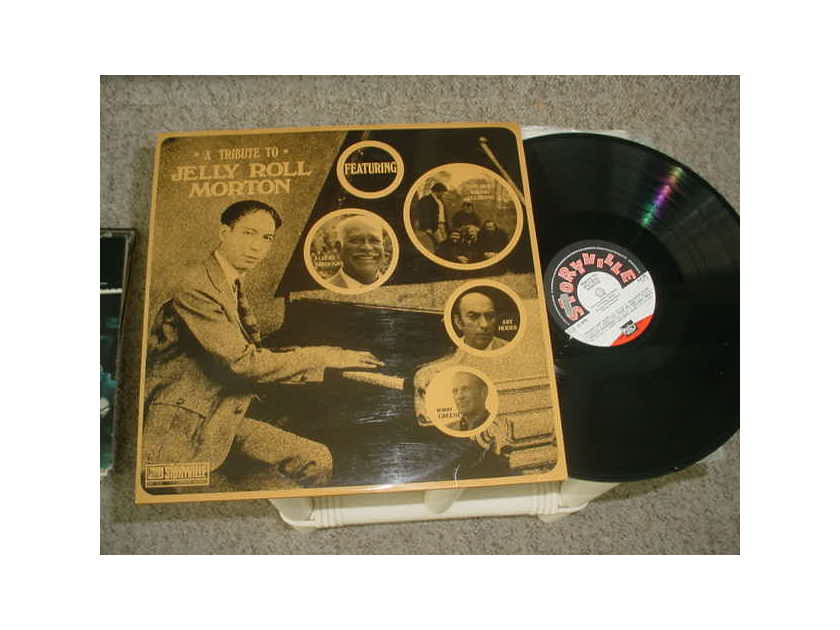 JAZZ Jelly Roll Morton - a tribute to lp record Denmark Import 1972 storyville