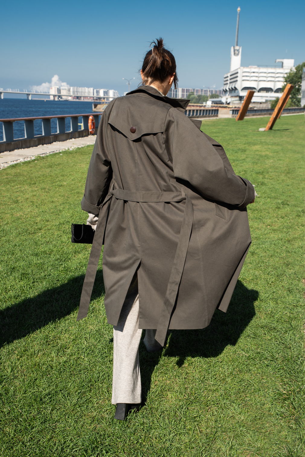  Young&Minimal trench coat