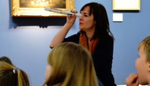 von der heydt museum kinder blicken auf bilder