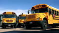 Pressure Washing school bus fleet