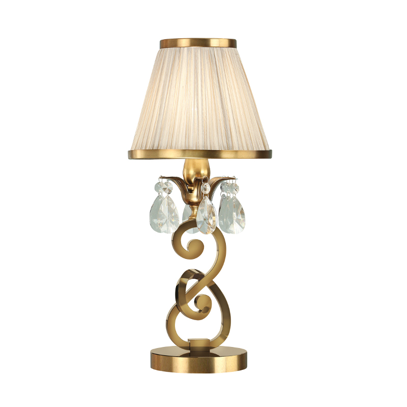 Oksana Antique Brass Table Lamps
