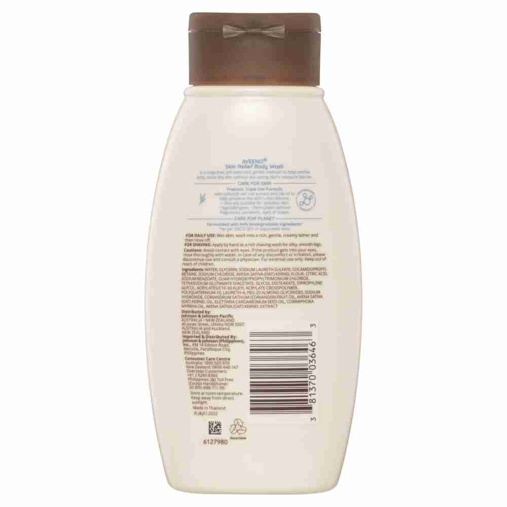 Aveeno Skin Relief Fragrance Free Body Wash 354Ml - Image 2