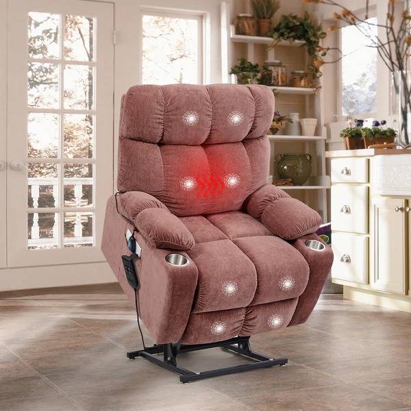 edward creation a lift chair with massager to improve your circulation, ease pain, and increase your range of motion.