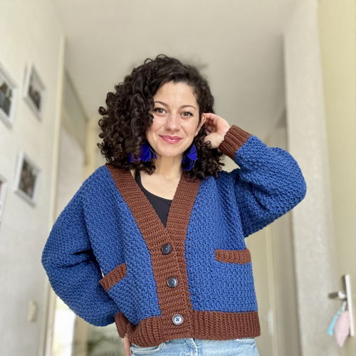 Cozy Cardigan with Hidden Pocket and Cozy Texture