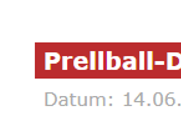 Prellball-Deutschlandpokal der Jugend in Berlin