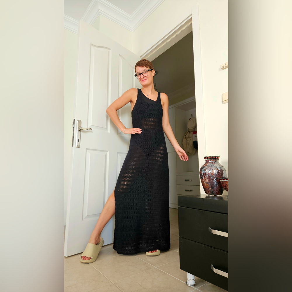 The maxi dress - crochet pattern