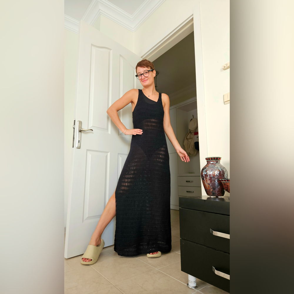 The maxi dress - crochet pattern