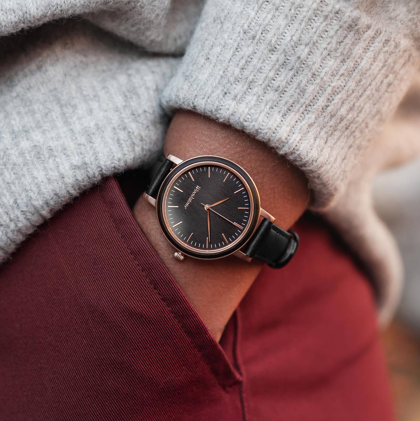 Woodstone wooden watches perfect anniversary gifts for woman sandalwood