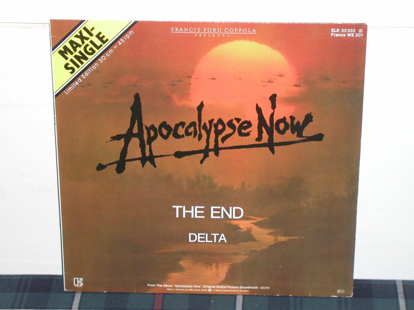 The Doors - "The End" 45RPM Apocalypse Now GERMAN Import 12er