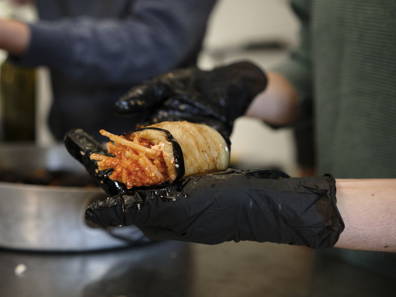 Cours de cuisine Palerme: De l'entrée au dessert : spaghetti alla Norma et tiramisù.