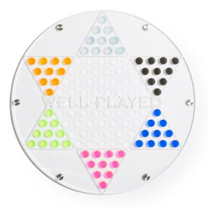 ACRYLIC CHINESE CHECKERS GAME SET