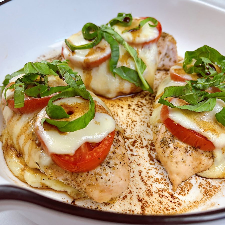 keto caprese chicken