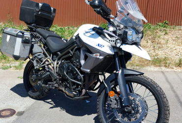 2016 TRIUMPH TIGER 800 XCX HIGH motorcycle for rent near Oakland, CA