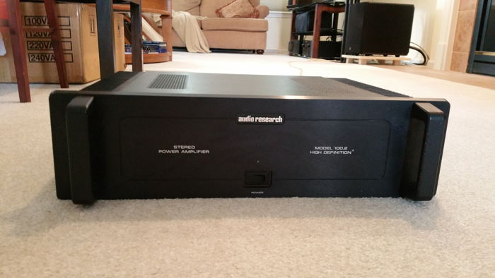 Audio Research 100.2 stereo power amp.