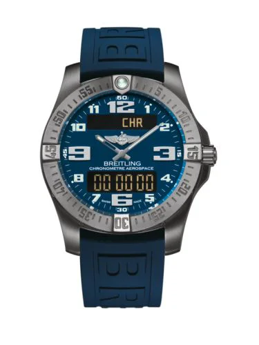 Aerospace Evo Titanium / Blue / Rubber / Pin